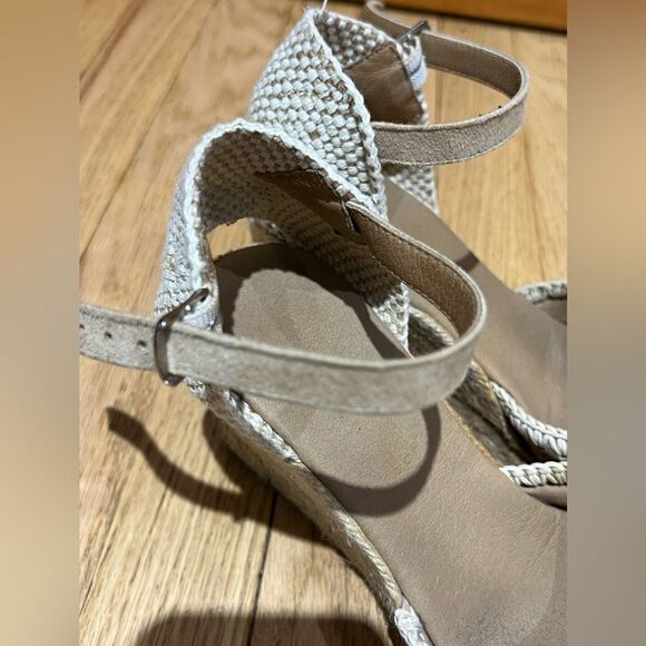 Anthropologie Paseart Espadrilles Wedge Sandals Women’s Size 39 Shoes - Picture 4 of 9
